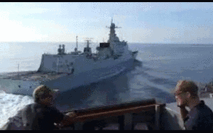 Mỹ tung video 'tố' tàu Trung Quốc sẵn sàng đâm chiến hạm Mỹ